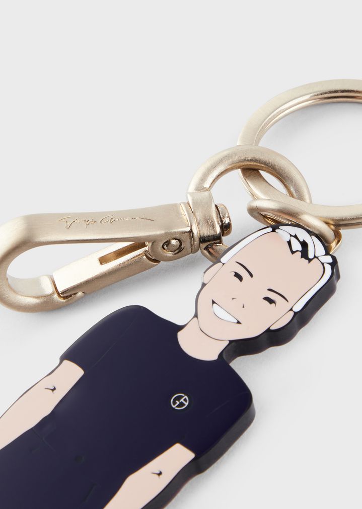 Armani 4 FANS Keychain Woman Armani