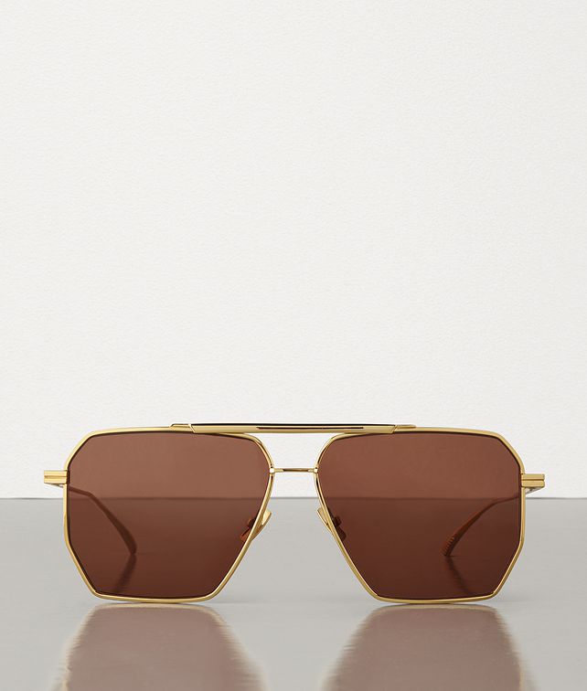 BOTTEGA VENETA SUNGLASSES IN METAL Sunglasses E fp