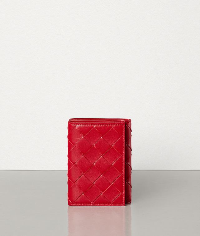 BOTTEGA VENETA CONTINENTAL WALLET IN INTRECCIATO NAPPA Small Wallet Woman fp