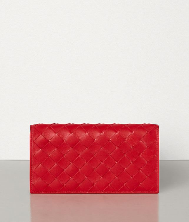BOTTEGA VENETA CONTINENTAL WALLET IN INTRECCIATO NAPPA Large Wallet Woman fp