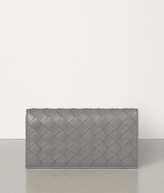 CONTINENTAL WALLET IN INTRECCIATO NAPPA