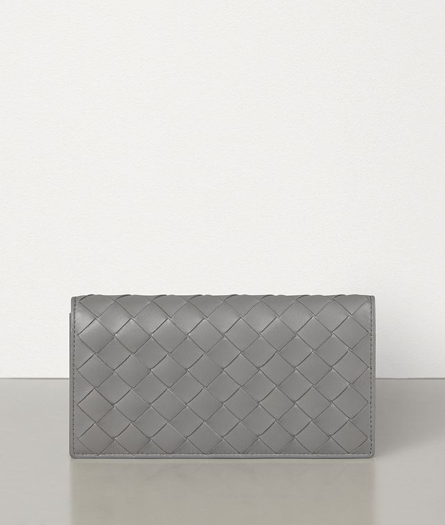 BOTTEGA VENETA CONTINENTAL WALLET IN INTRECCIATO NAPPA Large Wallet Woman fp