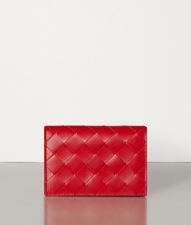 BOTTEGA VENETA CARD CASE IN INTRECCIATO NAPPA Card Case E fp