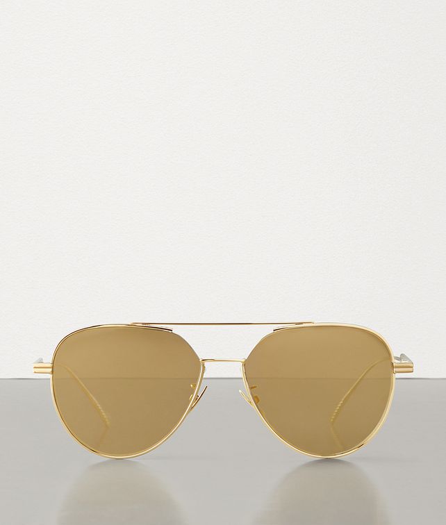 BOTTEGA VENETA SUNGLASSES IN METAL Sunglasses E fp