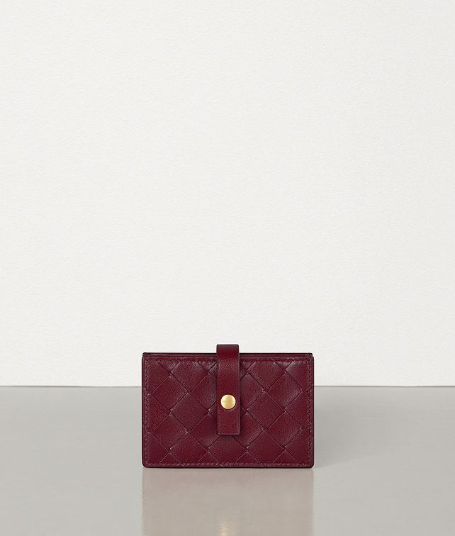 BOTTEGA VENETA CARD CASE IN INTRECCIATO NAPPA Card Case E fp