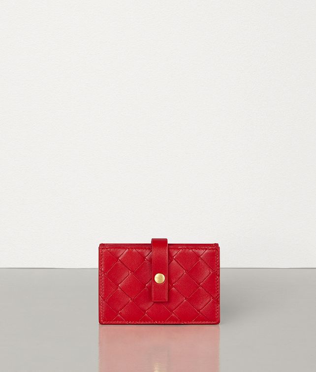 BOTTEGA VENETA CARD CASE IN INTRECCIATO NAPPA Card Case E fp