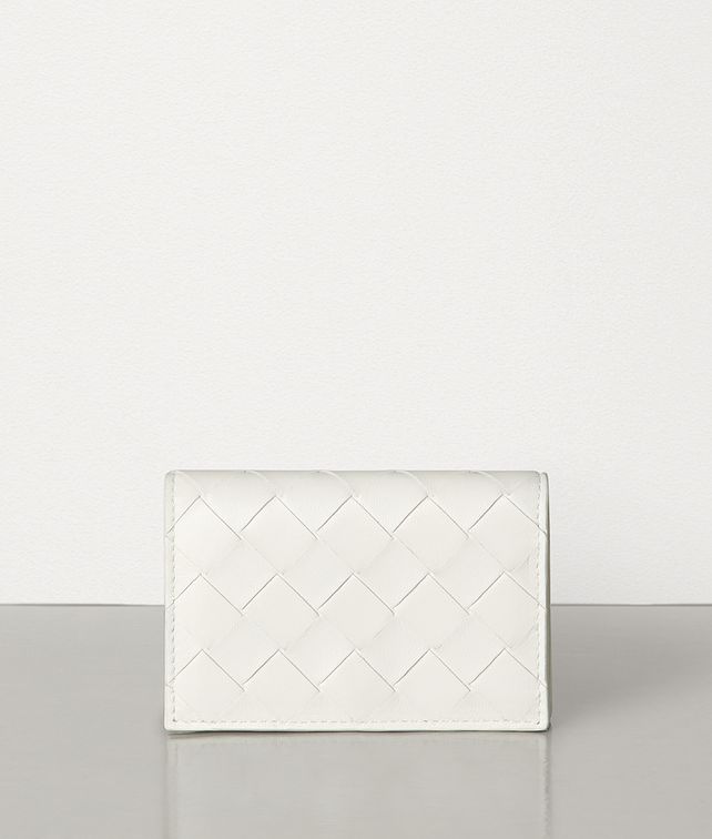 BOTTEGA VENETA CARD CASE IN INTRECCIATO NAPPA Card Case E fp
