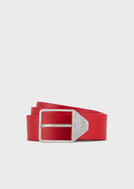 red armani belt