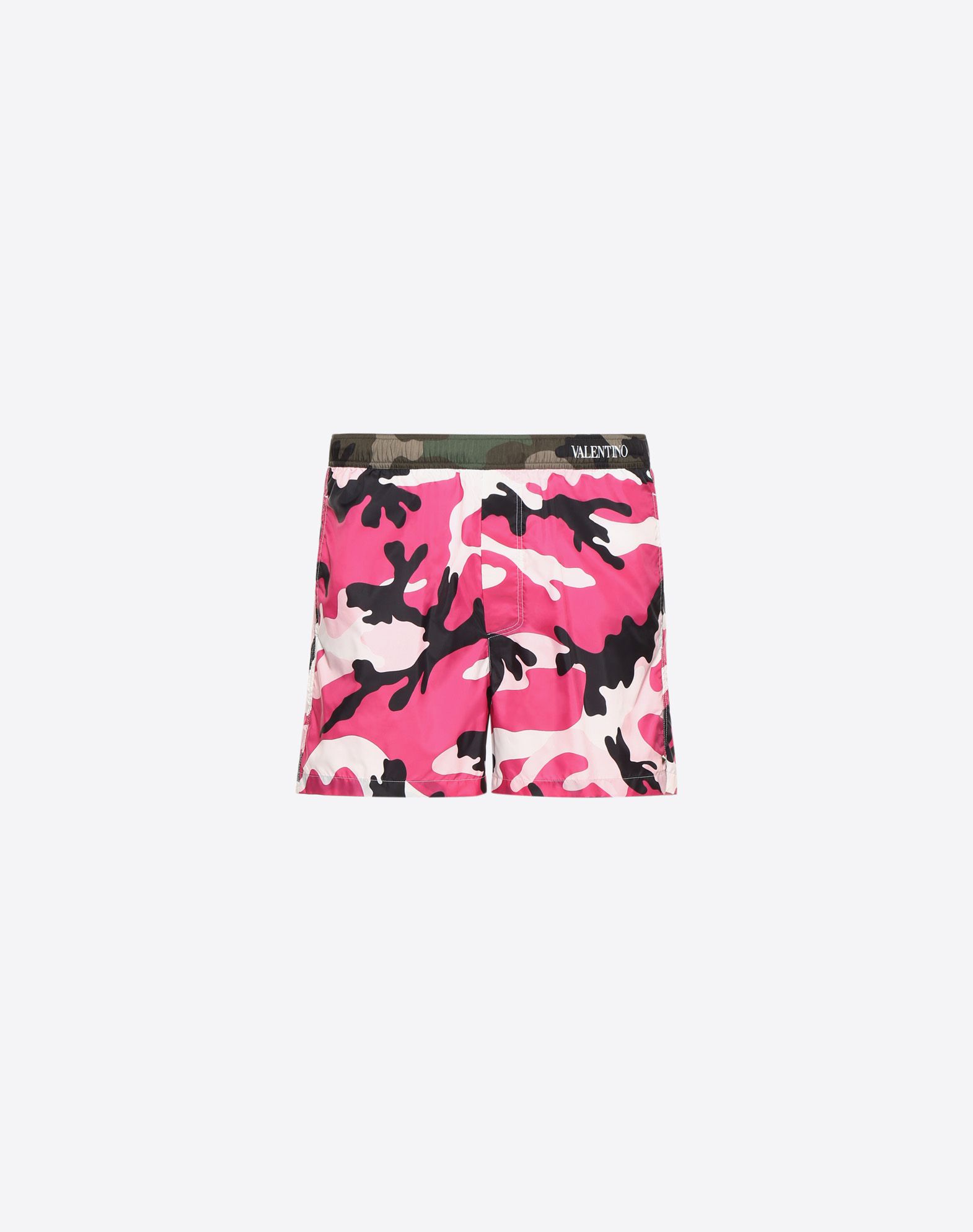 VALENTINO Camouflage-print swimsuit