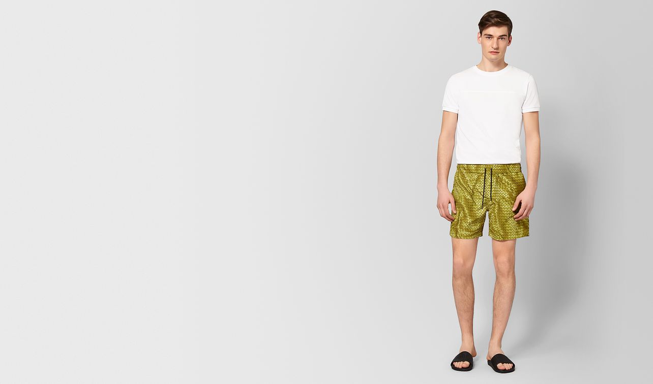 badeanzug aus polyester in olive landing