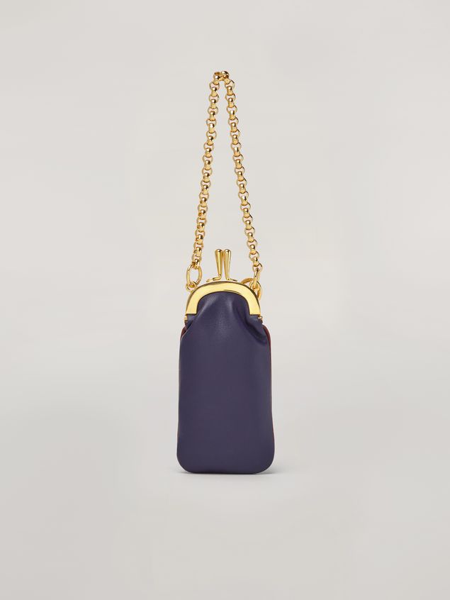 Key holders Marni Mini-wallet in bi-coloured lambskin Woman