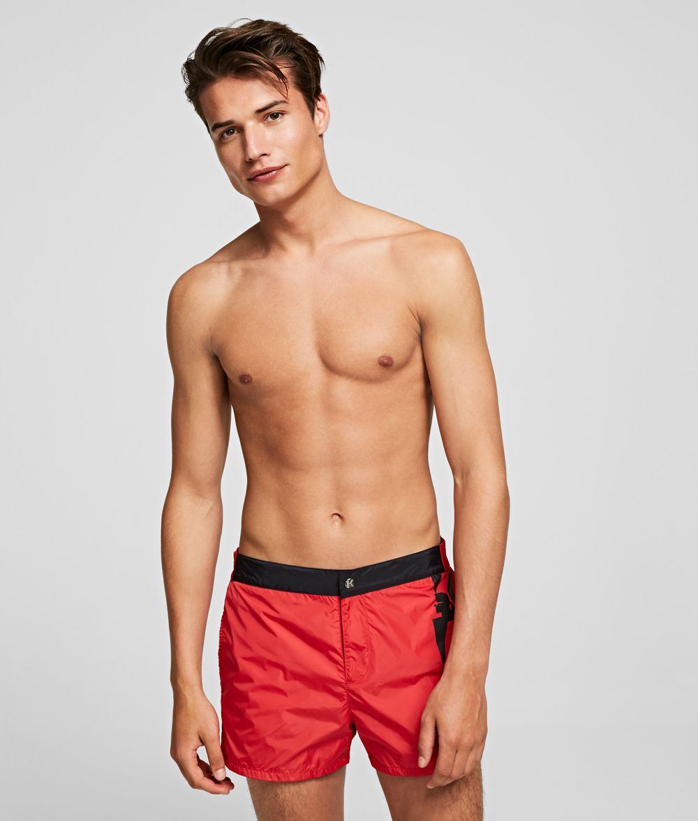 KARL LAGERFELD KARL VERTICAL SHORT BOARDSHORT Swimwear Man f