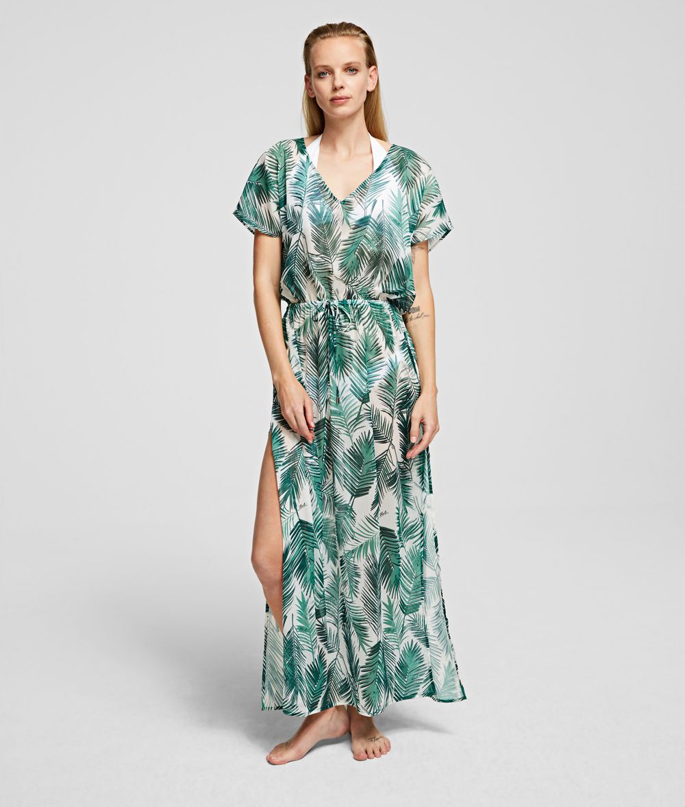 KARL LAGERFELD PALM BEACH COVER-UP Dress Woman f