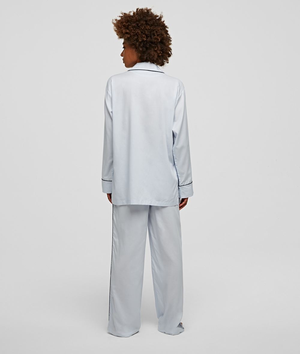 Pipe Lined Pyjama Bottoms | Karl 