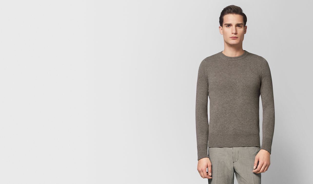 dark cement cashmere sweater landing