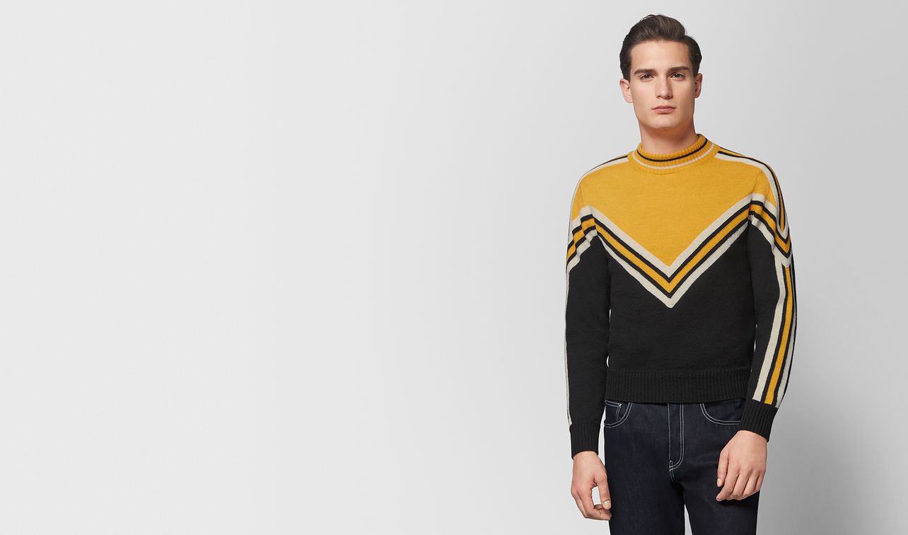 multicolor wool sweater landing