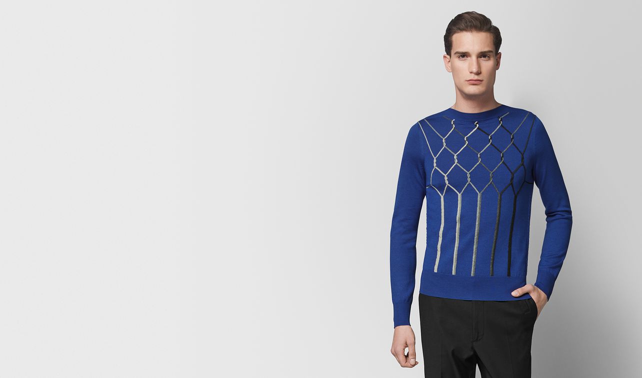 multicolor wool sweater landing