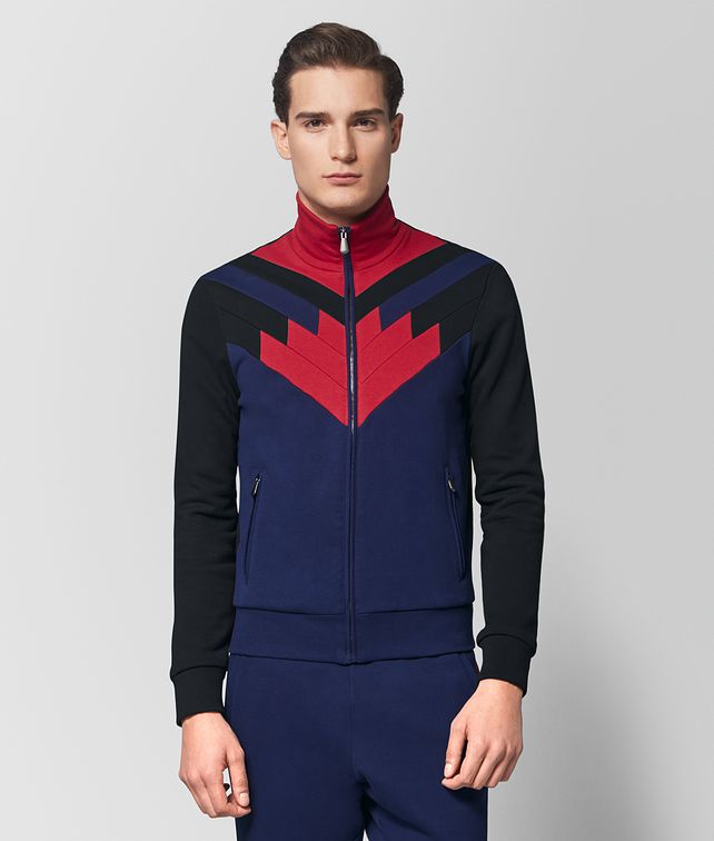 BOTTEGA VENETA MULTICOLOR COTTON SWEATER Knitwear Man fp