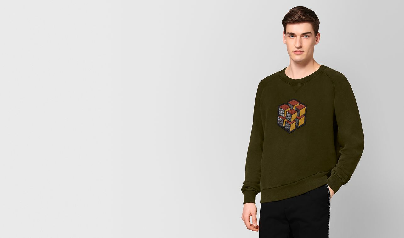 mustard cotton sweatshirt landing