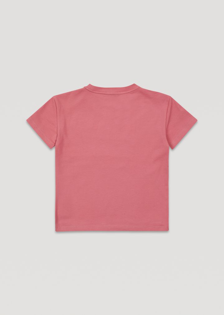 Camiseta de algodón con logotipo bordado Camiseta de algodón con logotipo bordado