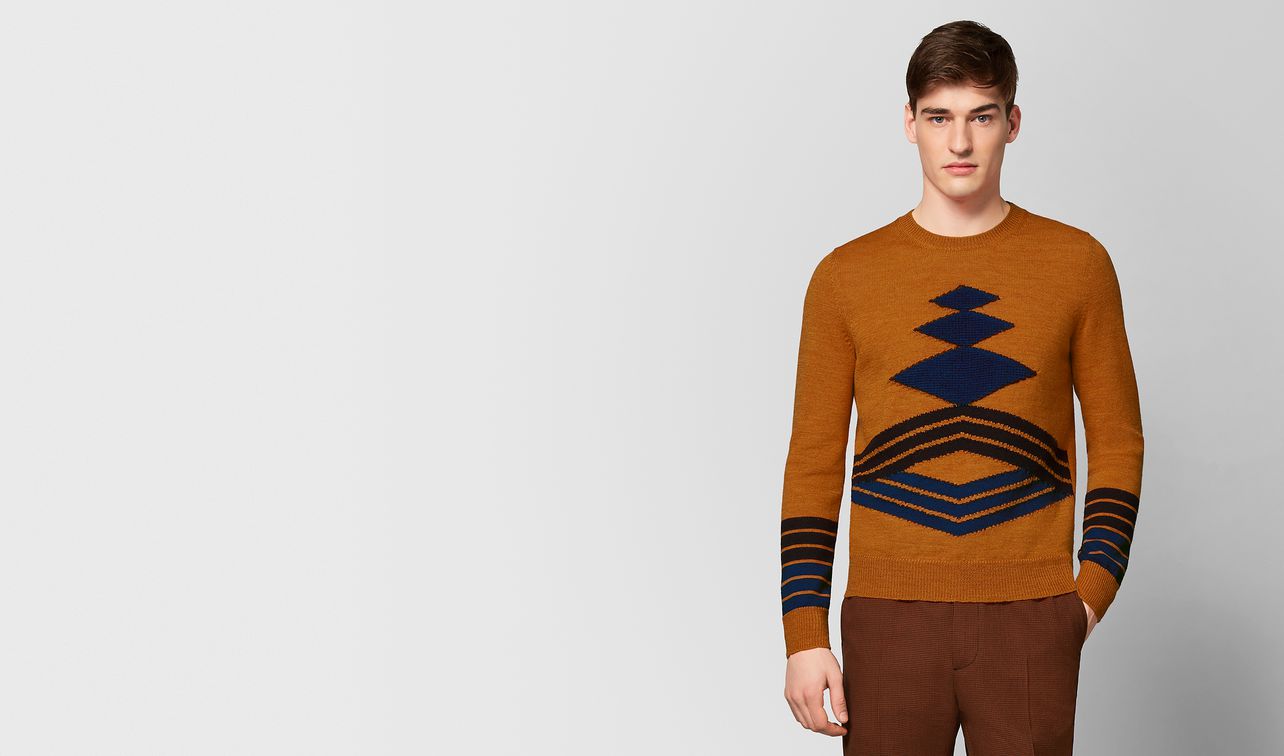 multicolor wool sweater landing