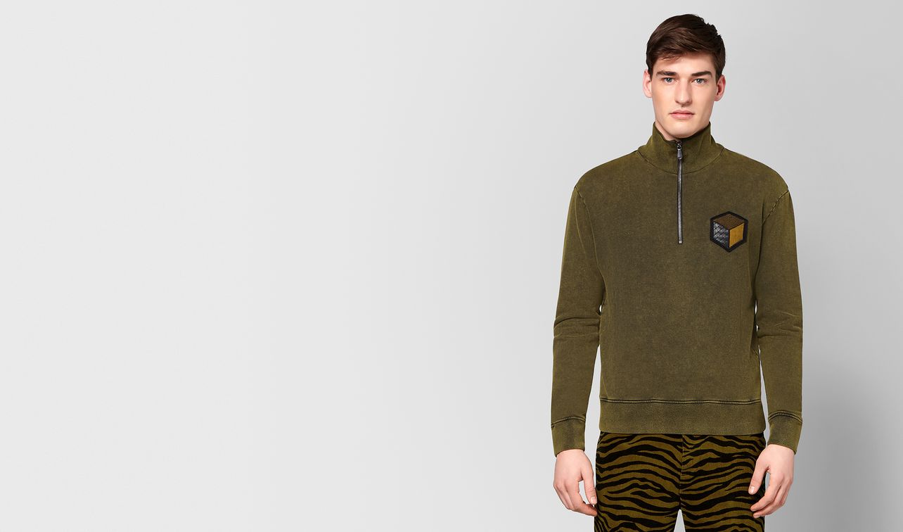 dark chamomile cotton sweater landing