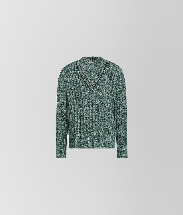 BOTTEGA VENETA SWEATER IN WOOL Knitwear Man fp