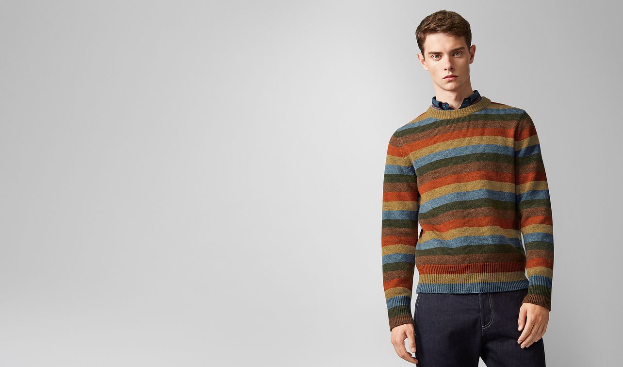 pullover in cashmere landing