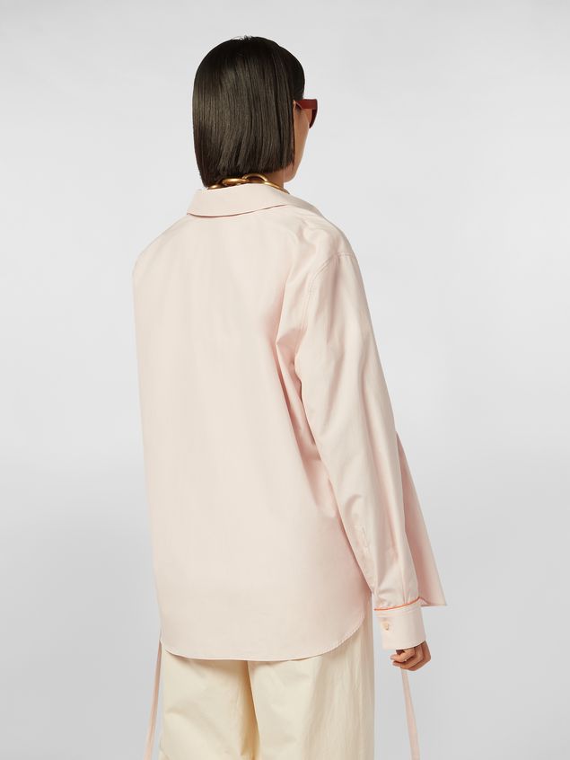 Long Sleeve Shirt Marni Shirt in cotton poplin Woman