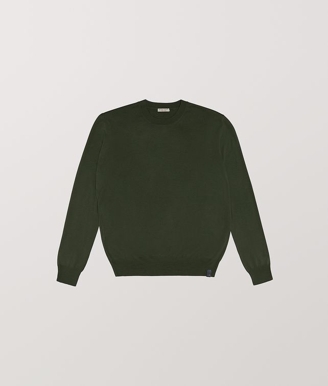 BOTTEGA VENETA SWEATER IN MERINO WOOL Knitwear Man fp