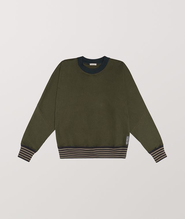 BOTTEGA VENETA SWEATSHIRT IN COTTON Knitwear Man fp