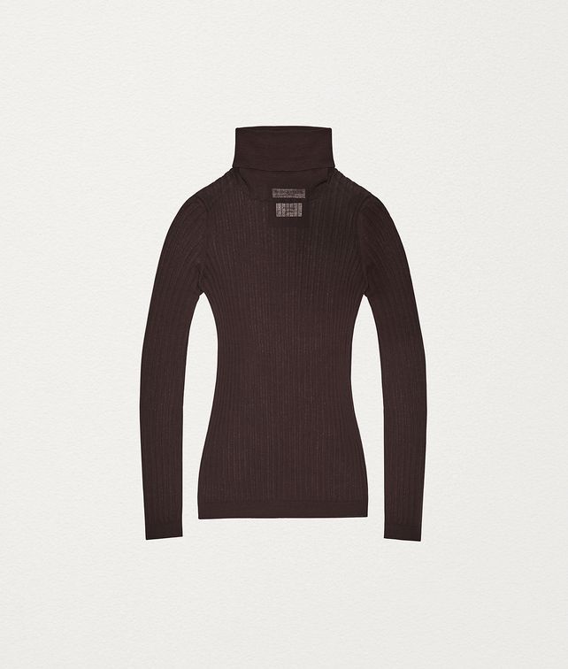 BOTTEGA VENETA SWEATER IN COTTON AND NYLON Knitwear Woman fp
