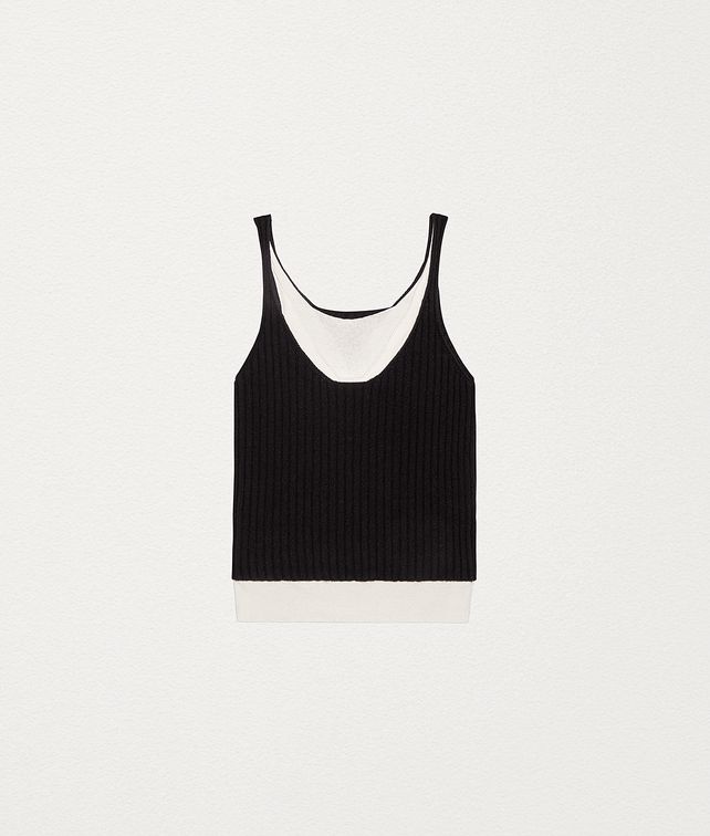 BOTTEGA VENETA TOP IN CASHMERE E SETA Maglieria Donna fp