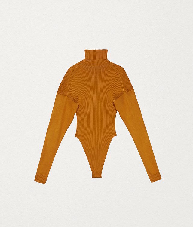BOTTEGA VENETA BODYSUIT IN SILK Knitwear Woman fp