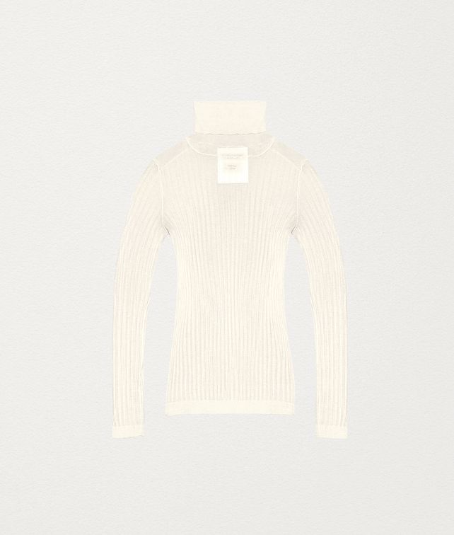 BOTTEGA VENETA PULLOVER IN COTTON AND NYLON Knitwear Woman fp