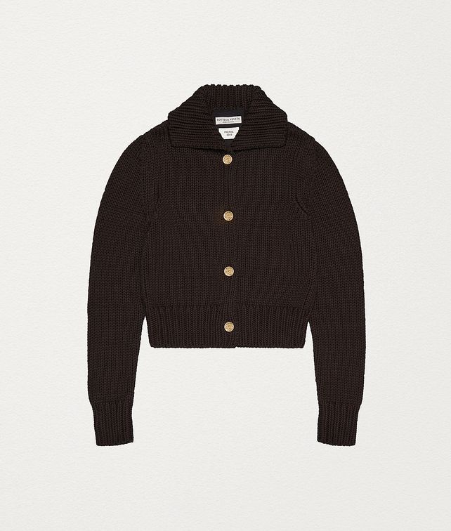 BOTTEGA VENETA CARDIGAN IN COTTON Knitwear Woman fp