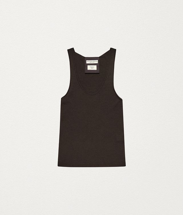 BOTTEGA VENETA TANK TOP IN CASHMERE Knitwear Woman fp