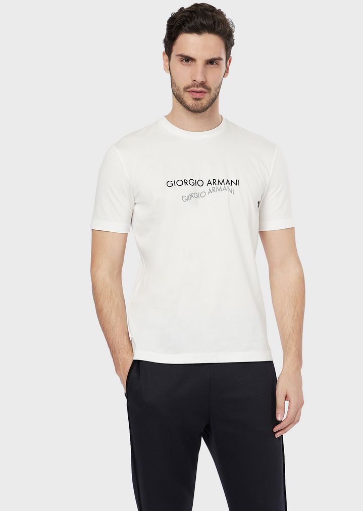 giorgio armani printed shirts