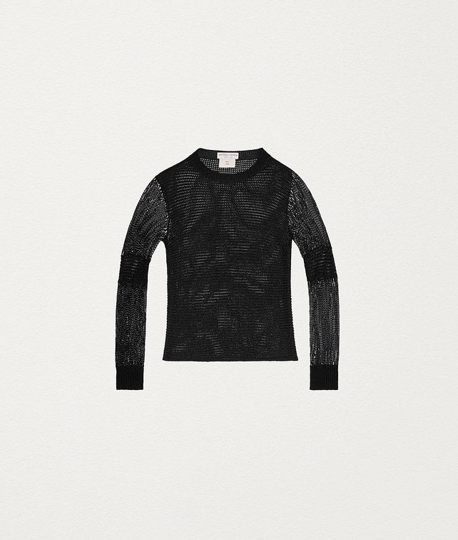 BOTTEGA VENETA SWEATER IN EMBELLISHED LUREX Knitwear Woman fp