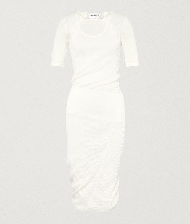 BOTTEGA VENETA DRESS IN SILK Knitwear Woman fp