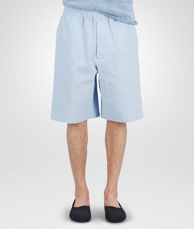 BOTTEGA VENETA WASHED CIEL CRINKLE COTTON RAMIE SHORTS
Pants and Shorts Man fp