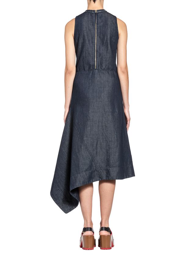 Sleeveless Dress Marni Dress in stone-washed denim Woman