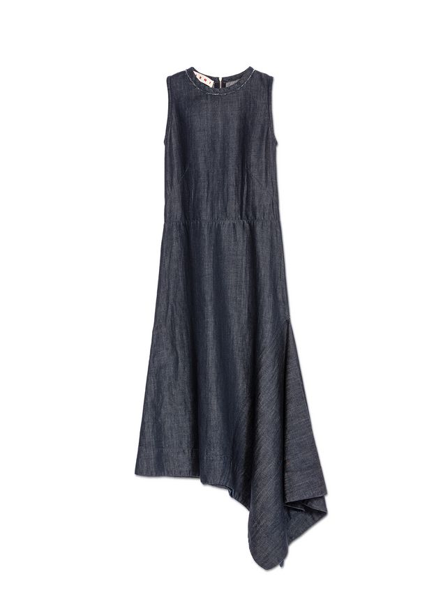 Dress In Stone Washed Denim ‎ | Marni