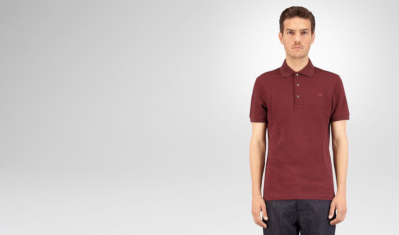 polo in barolo cotton piquet landing
