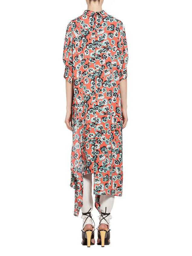 Dress In Viscose With Poetry Flower Print from the Marni Fall/Winter ...