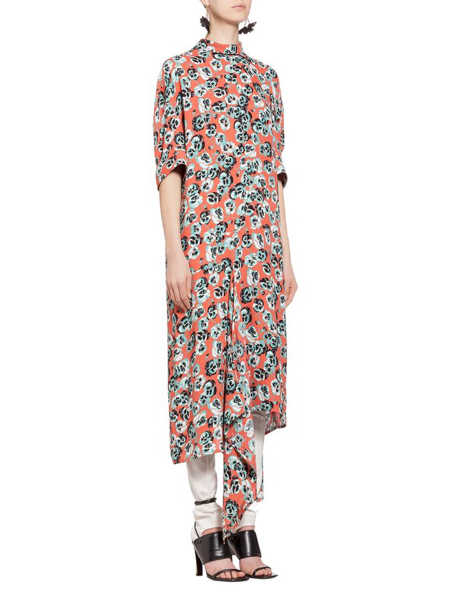 Dress In Viscose With Poetry Flower Print from the Marni Spring Summer ...