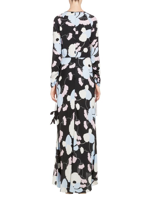Long Sleeve Dress Marni Havana print dress Woman