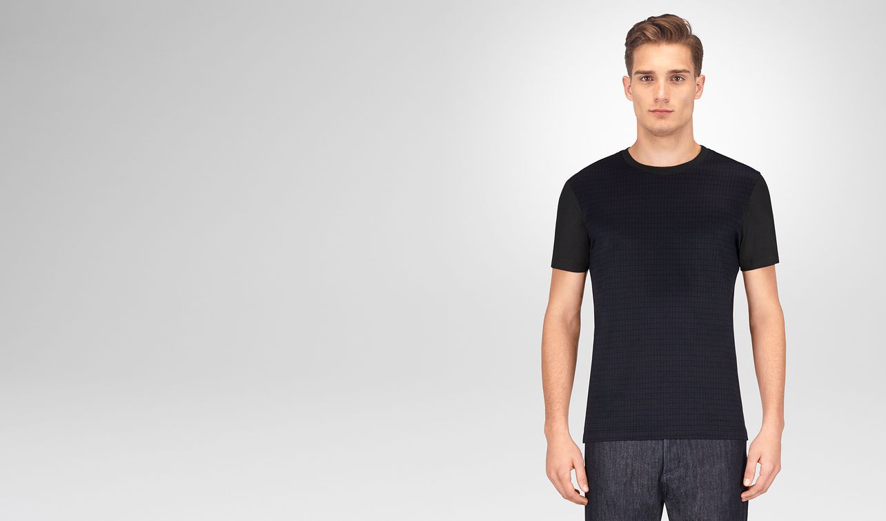 dark navy cotton t-shirt landing