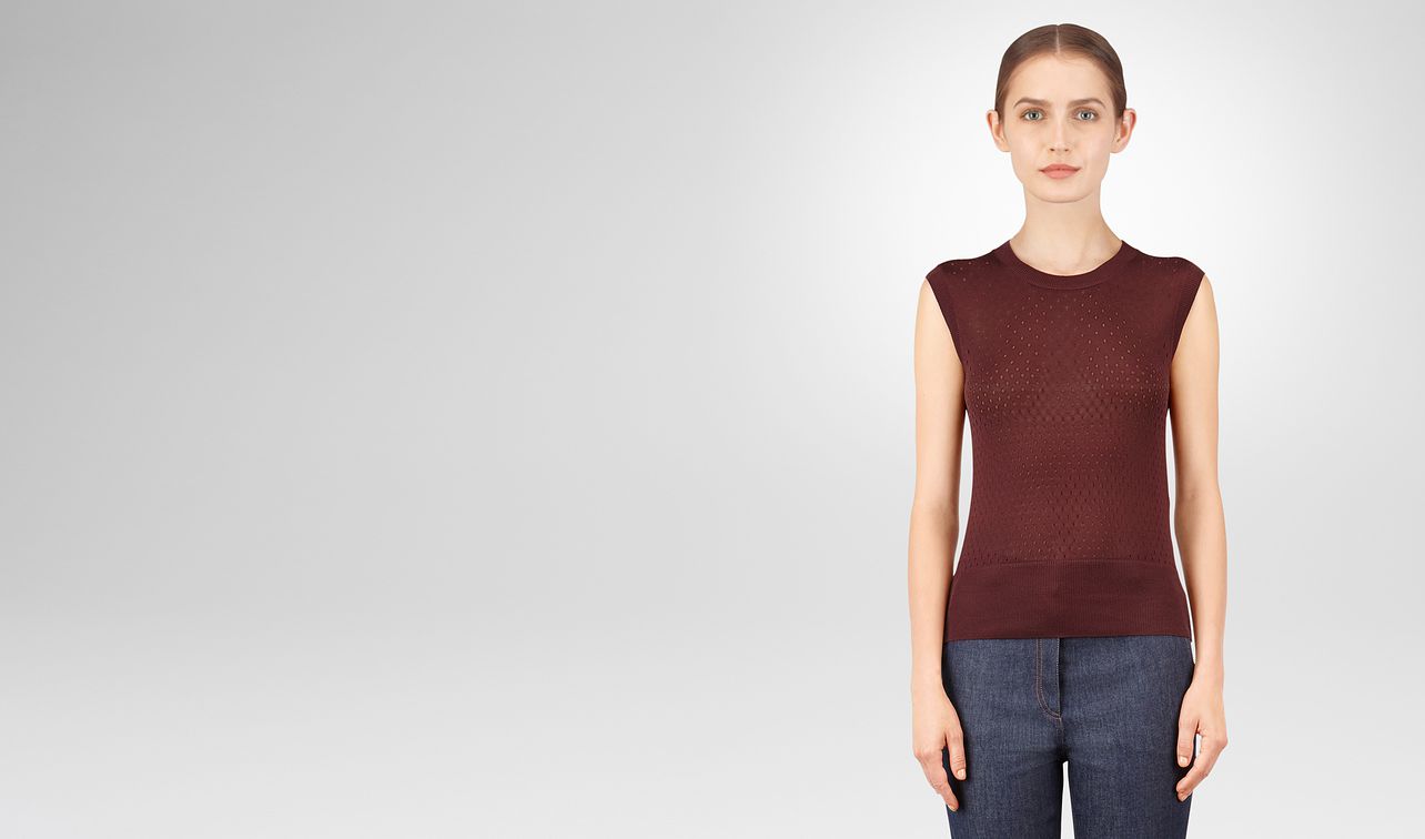 gigolo red silk top landing