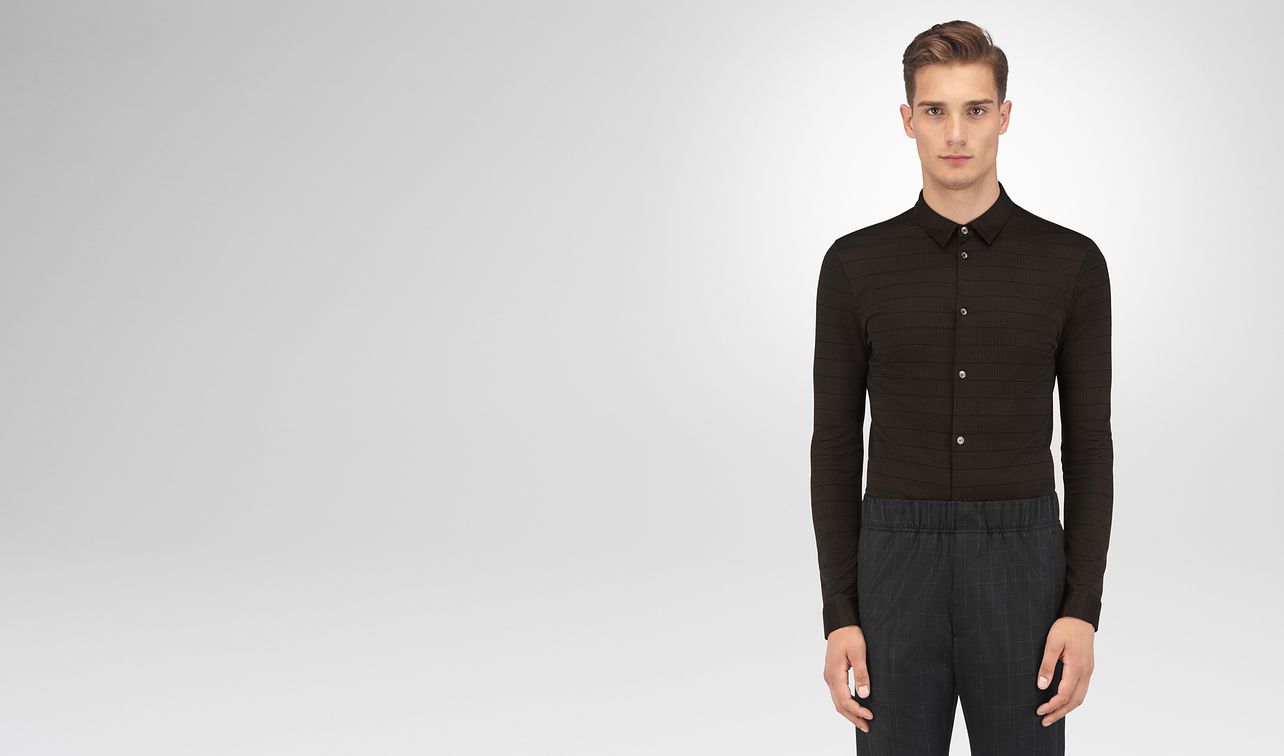 espresso cotton shirt landing